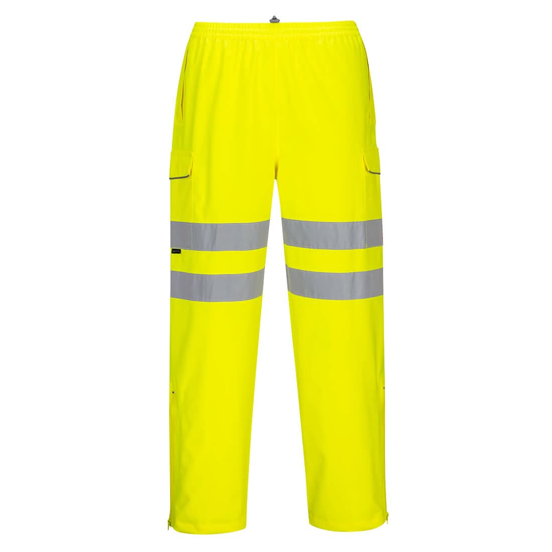 Portwest Hi-vis Extreme Rain Trousers S597 - Yellow - Customisable Hi-Vis Trousers