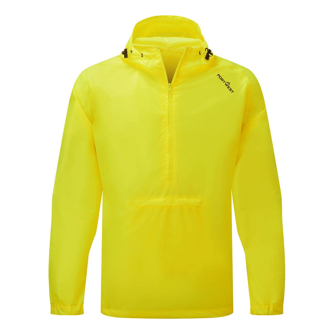 Portwest Packable Overhead Rain Jacket S603 - Yellow - Customisable Jacket