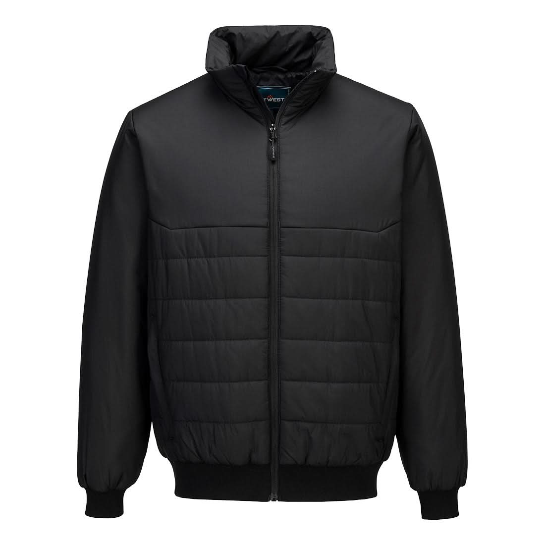 Portwest Professional Insulated Bomber - Black - Customisable Jacket