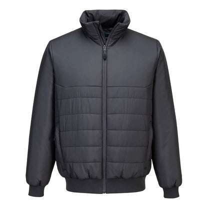 Professional Insulated Bomber S609 - Metal Grey - Customisable Insulated Jackets
