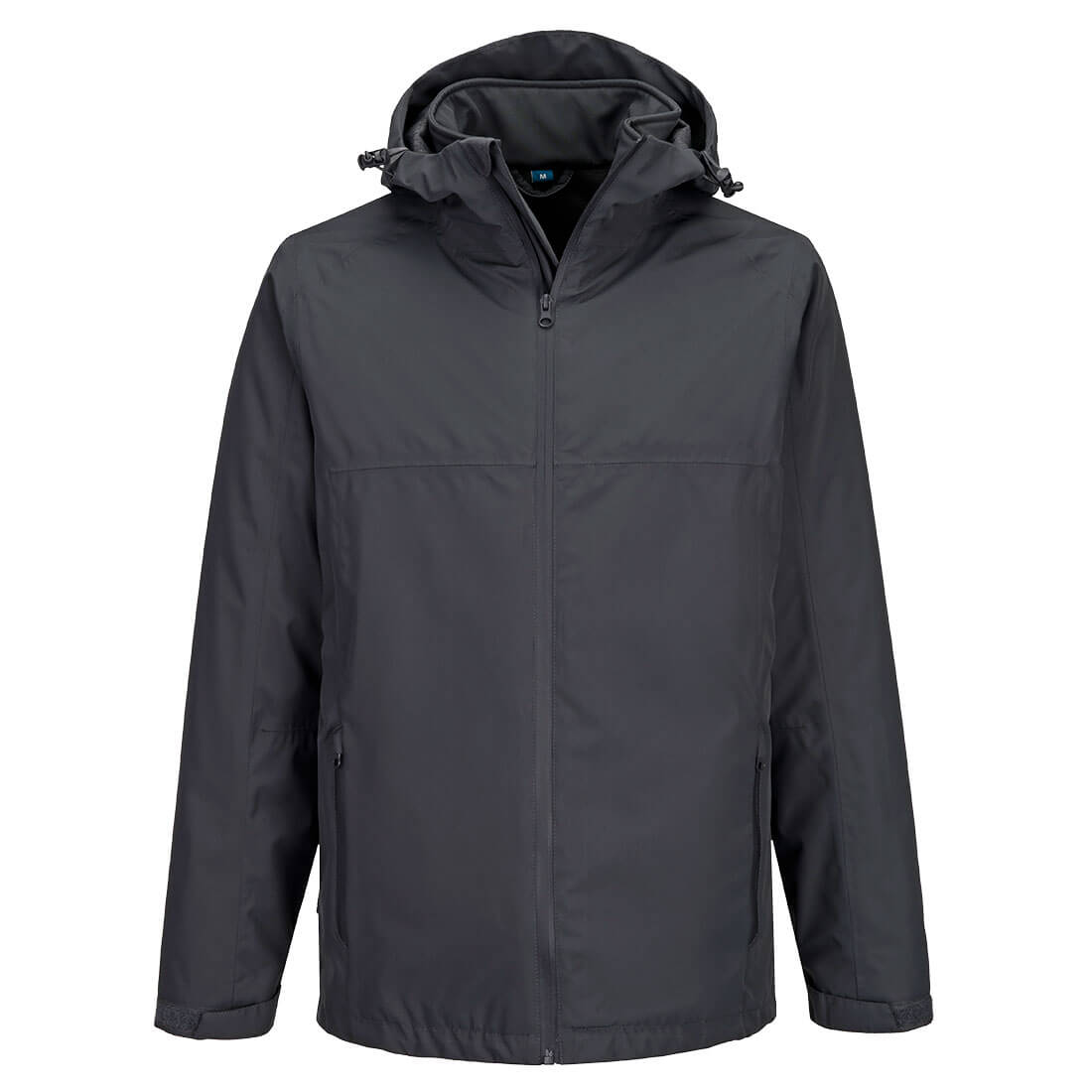 Professional 3 In 1 Rain Jacket S624 - Metal Grey - Customisable