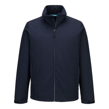 Heated Softshell Jacket (3 L) S647 - Navy - Customisable