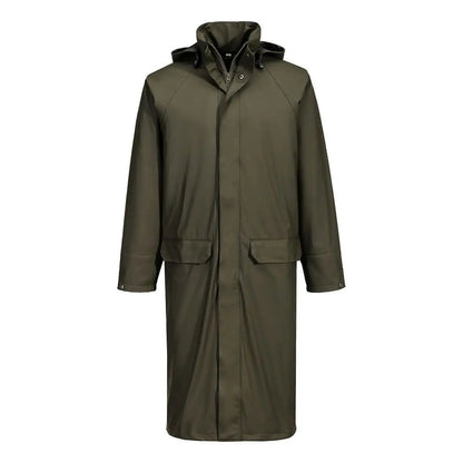 Flexatex Chem Long Coat S658 - Forest Nights - Customisable Rain Jackets