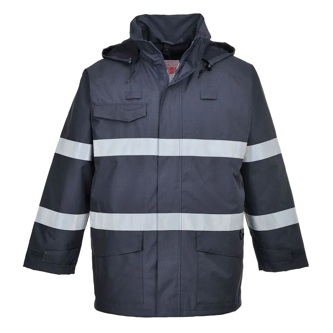 Bizflame Rain Fr Jacket S770 - Navy - Customisable Rain Jackets