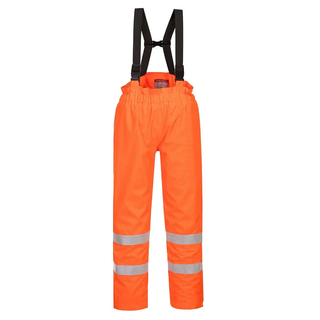 Bizflame Rain Hi Vis Fr Trousers S781 - Orange - Customisable Rain Trousers