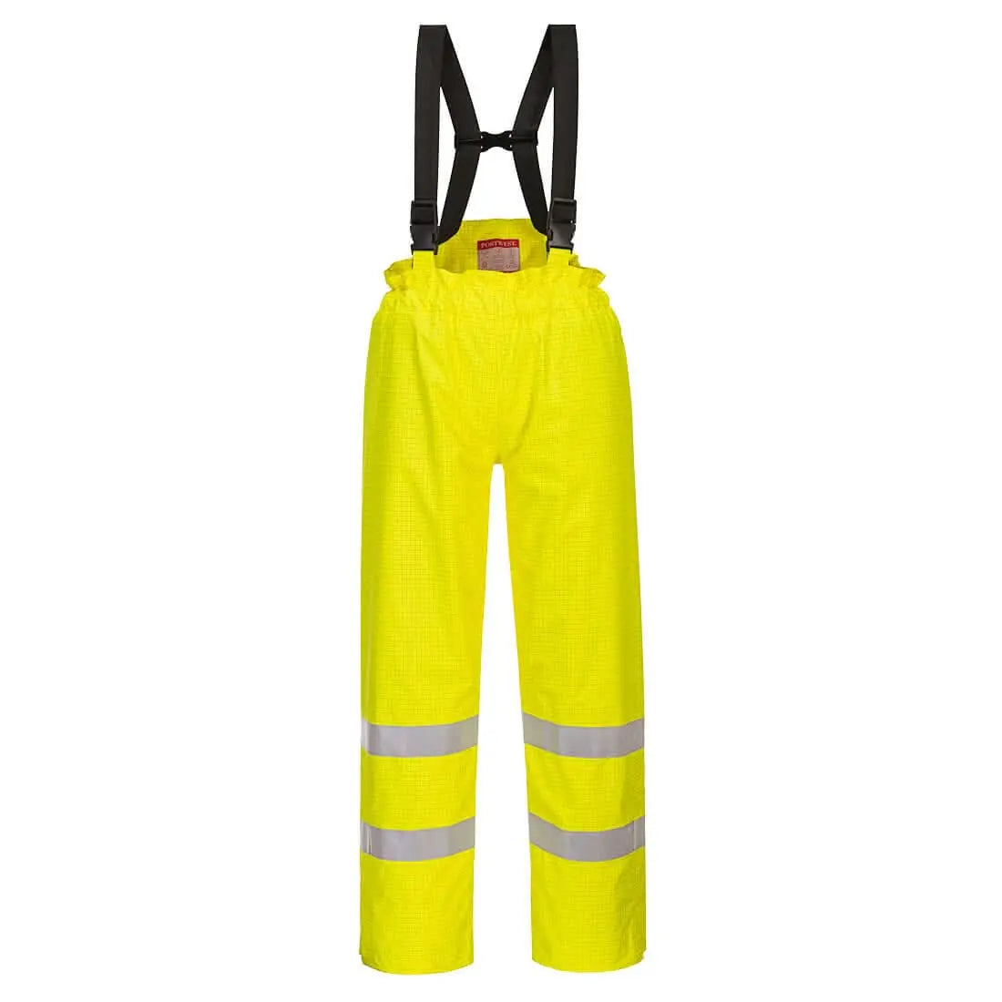 Bizflame Rain Hi Vis Fr Trousers S781 - Yellow - Customisable Rain Trousers