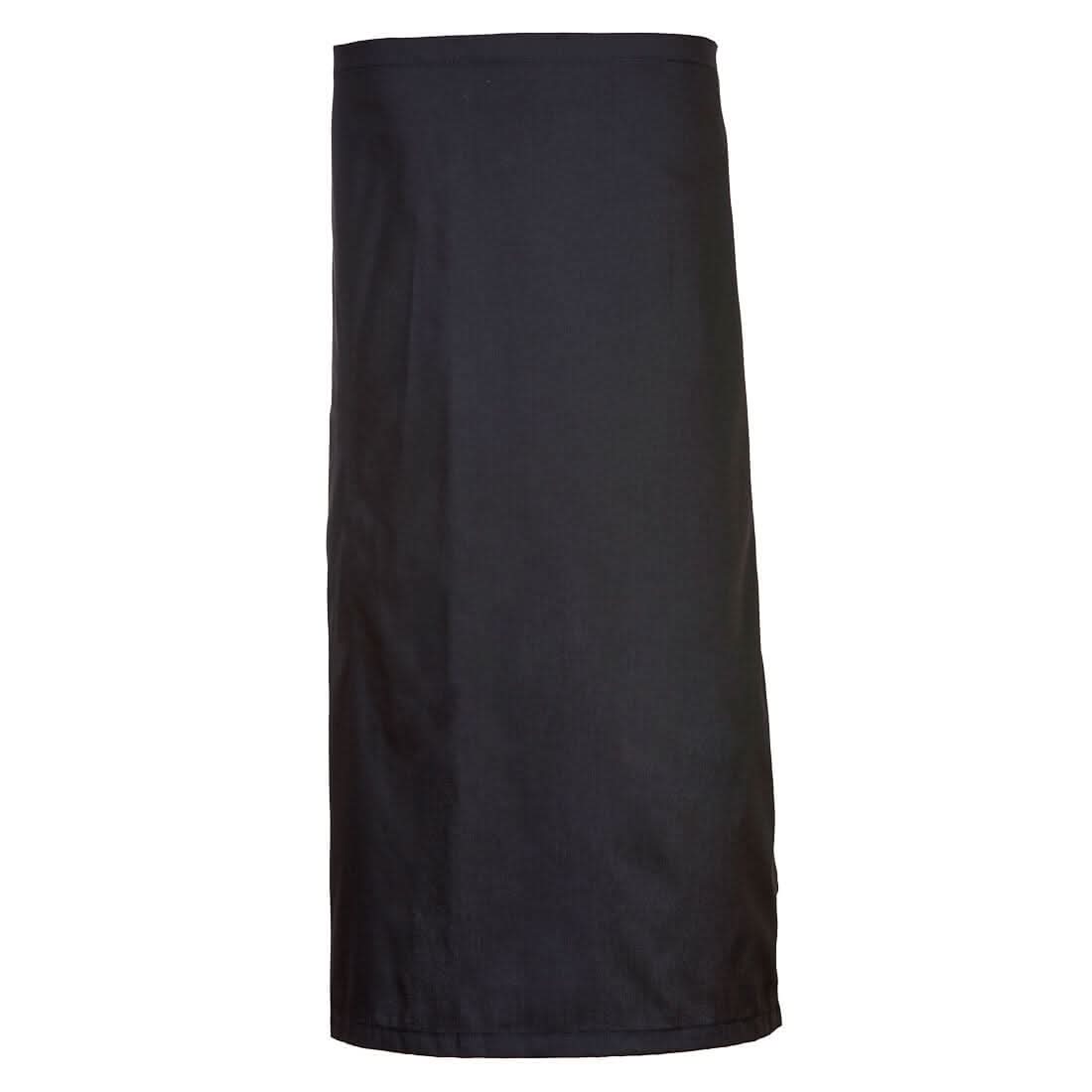 Portwest Waist Apron With Pocket S794 - Black - Customisable Apron