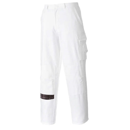 Painters Trousers S817 - White - Customisable Work Trousers