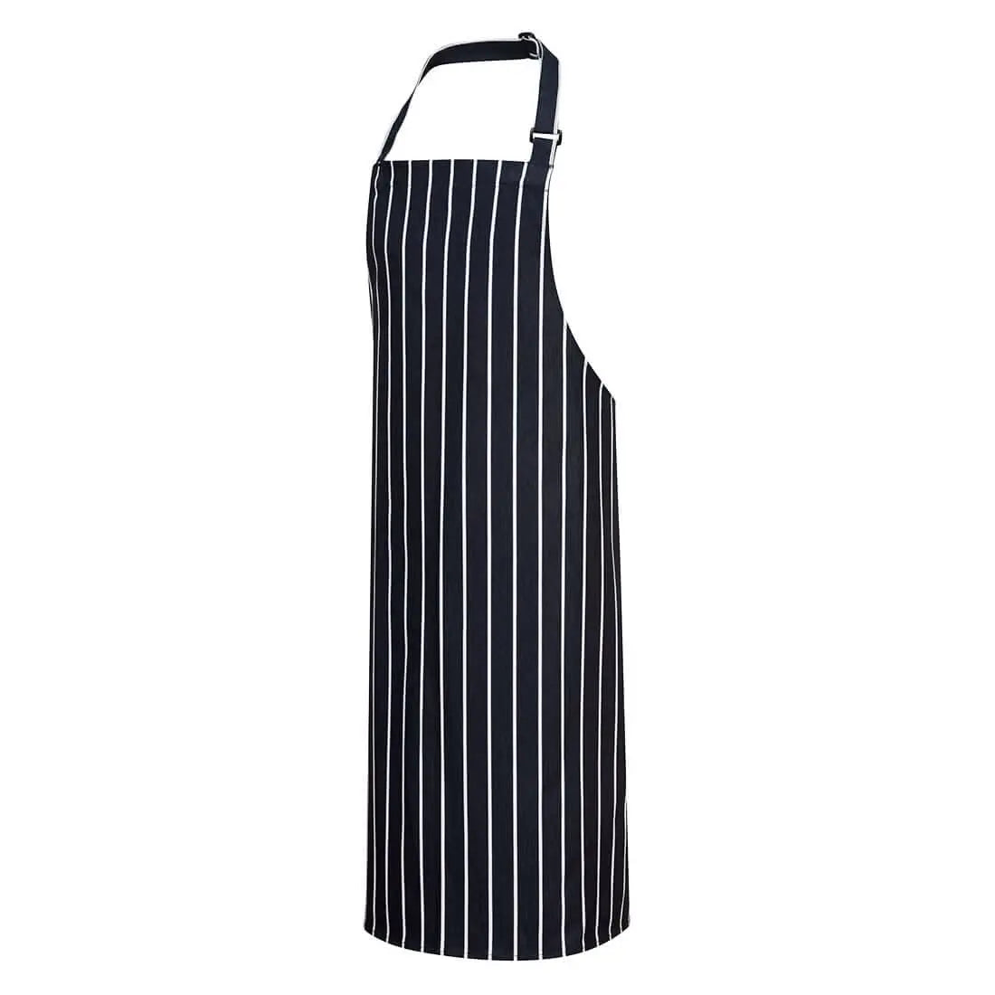 Butchers Apron S839 - Navy White - Customisable Food Industry Accessories