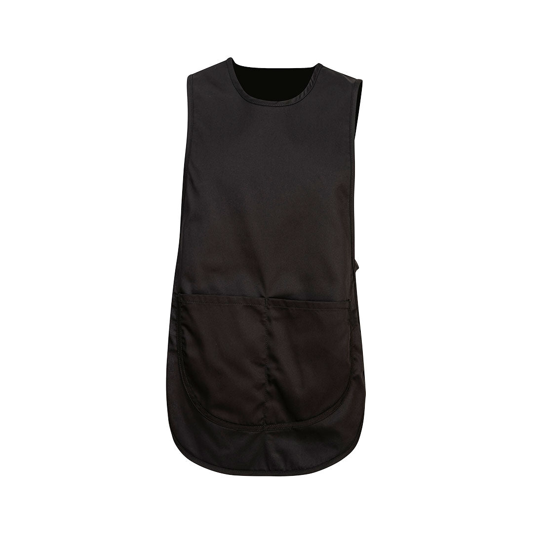 Tabard Apron With Pocket S843 - Black - Customisable Food Industry Accessories