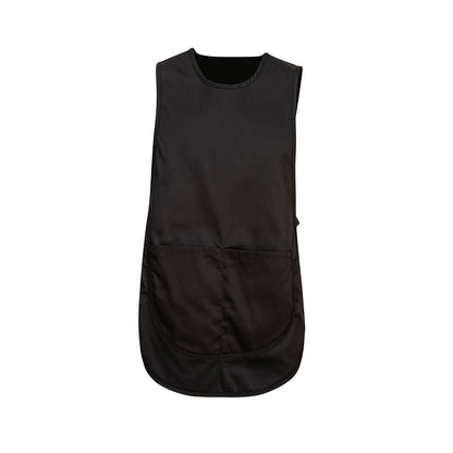 Tabard Apron With Pocket S843 - Black - Customisable Food Industry Accessories