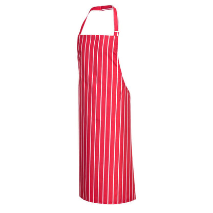 Portwest Waterproof Bib Apron S849 - Red - Customisable Apron