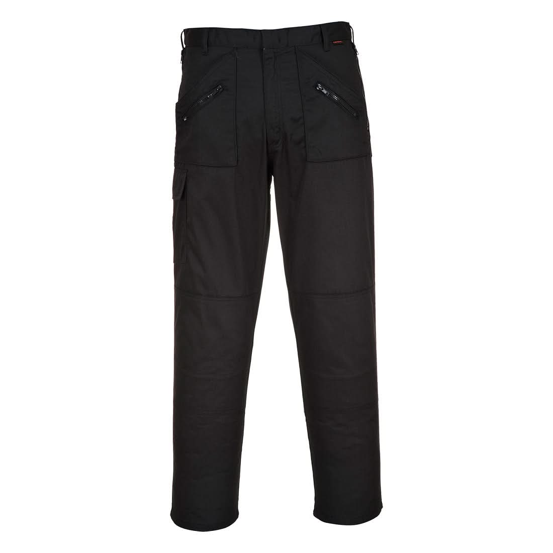 Portwest Action Trousers S887 - Black - Customisable Trousers