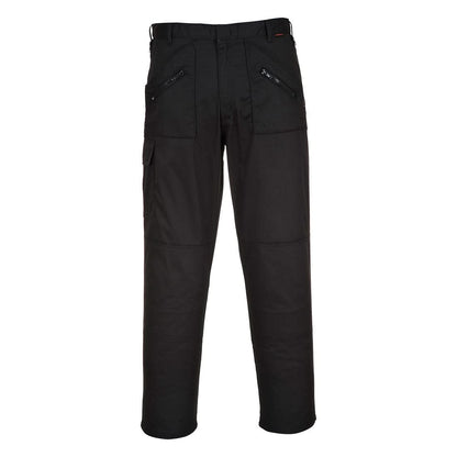 Portwest Action Trousers S887 - Black - Customisable Trousers