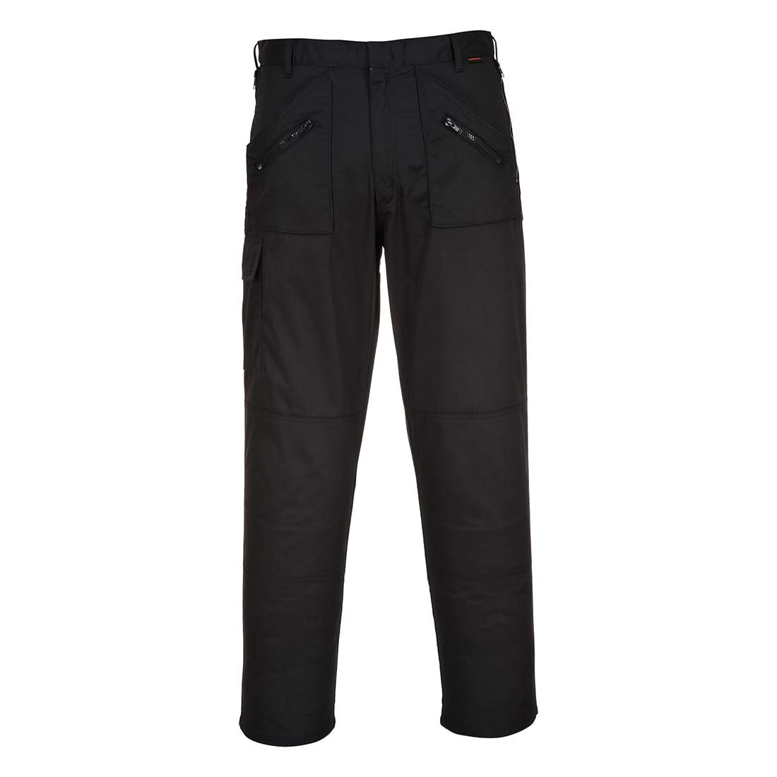 Portwest Action Trousers S887 - Black Short - Customisable Trousers
