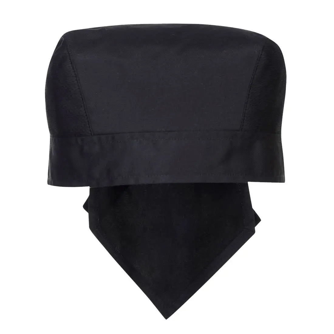 Chef S Meshair Pro Bandana S904 - Black - Customisable Food Industry Accessories