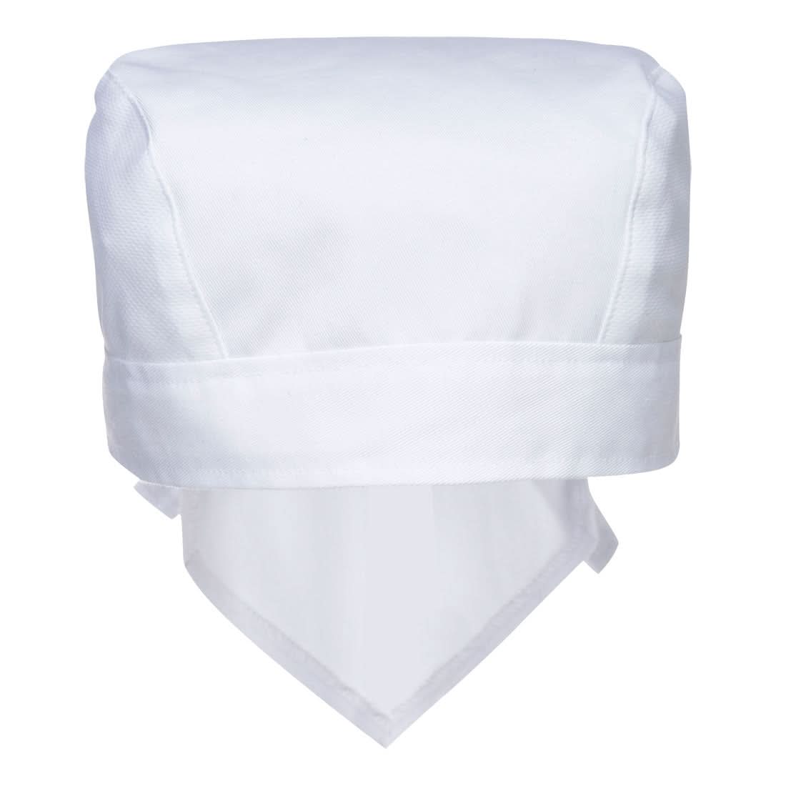 Portwest ChefS Meshair Pro Bandana S904 - White - Customisable Hats