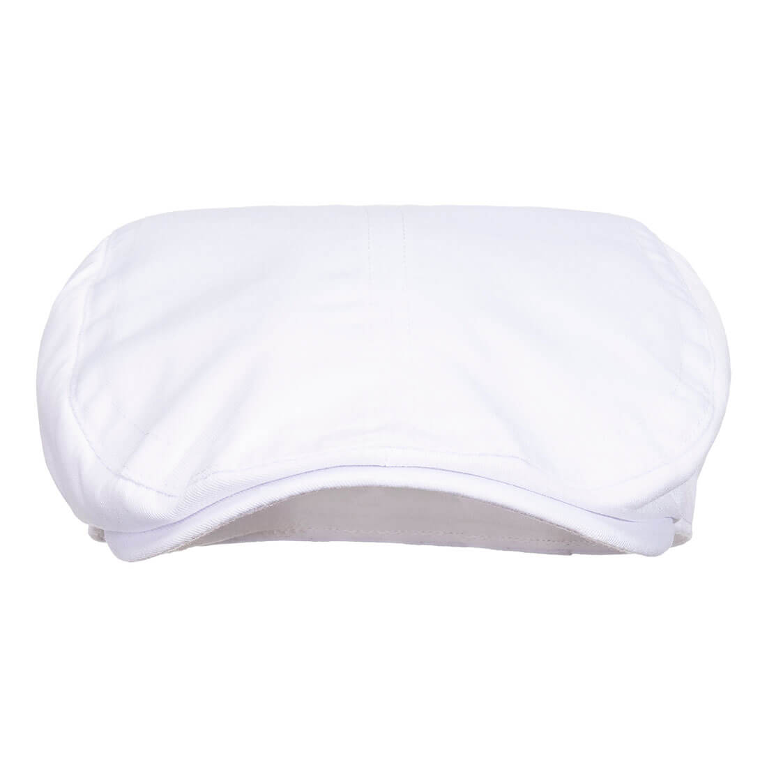 Chefs Flat Cap S906 - White - Customisable Food Industry Accessories