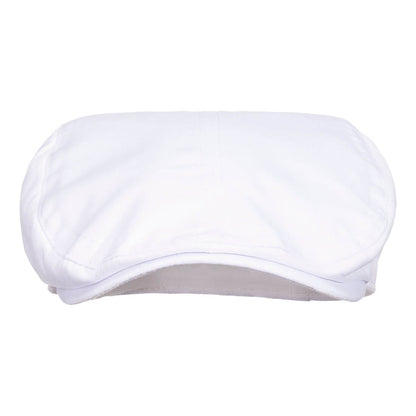 Chefs Flat Cap S906 - White - Customisable Food Industry Accessories