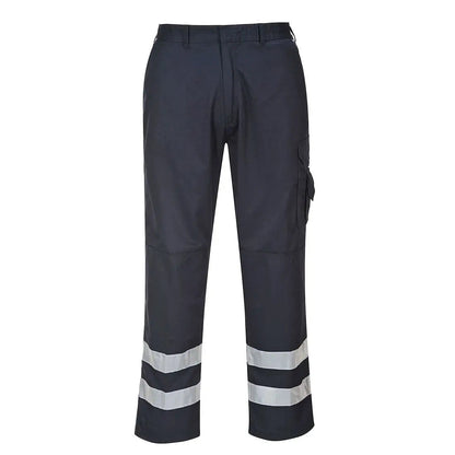 Iona Safety Combat Trousers S917 - Navy - Customisable Work Trousers