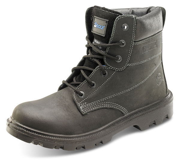 Beeswift Sherpa Dual Density Inch Boot - Black - Customisable Safety Boots