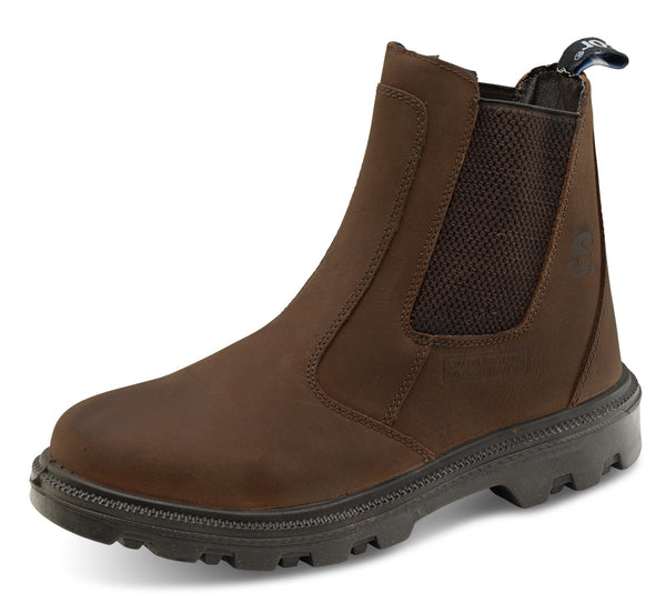 Beeswift Sherpa Dealer Boot - Brown - Customisable Safety Boots
