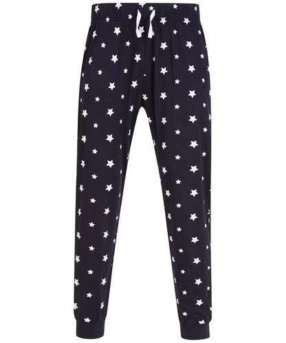 SF Lounge pants M86 SFM86 - Navy White Stars - Customisable Loungewear Bottoms