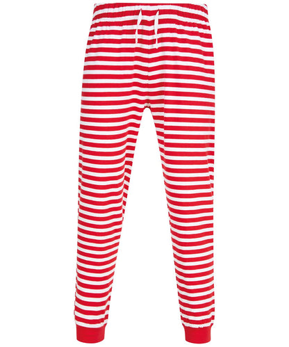 SF Lounge pants M86 SFM86 - Red White Stripes - Customisable Loungewear Bottoms
