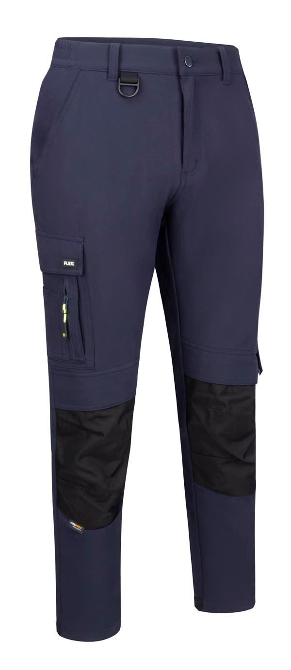 Flex Beeswift Flex Womens Combat Pocket Trousers - Navy Blue - Customisable Trousers
