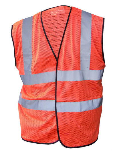 Beeswift Hi Vis Mesh Vest - Orange - Customisable Waistcoats / Vests