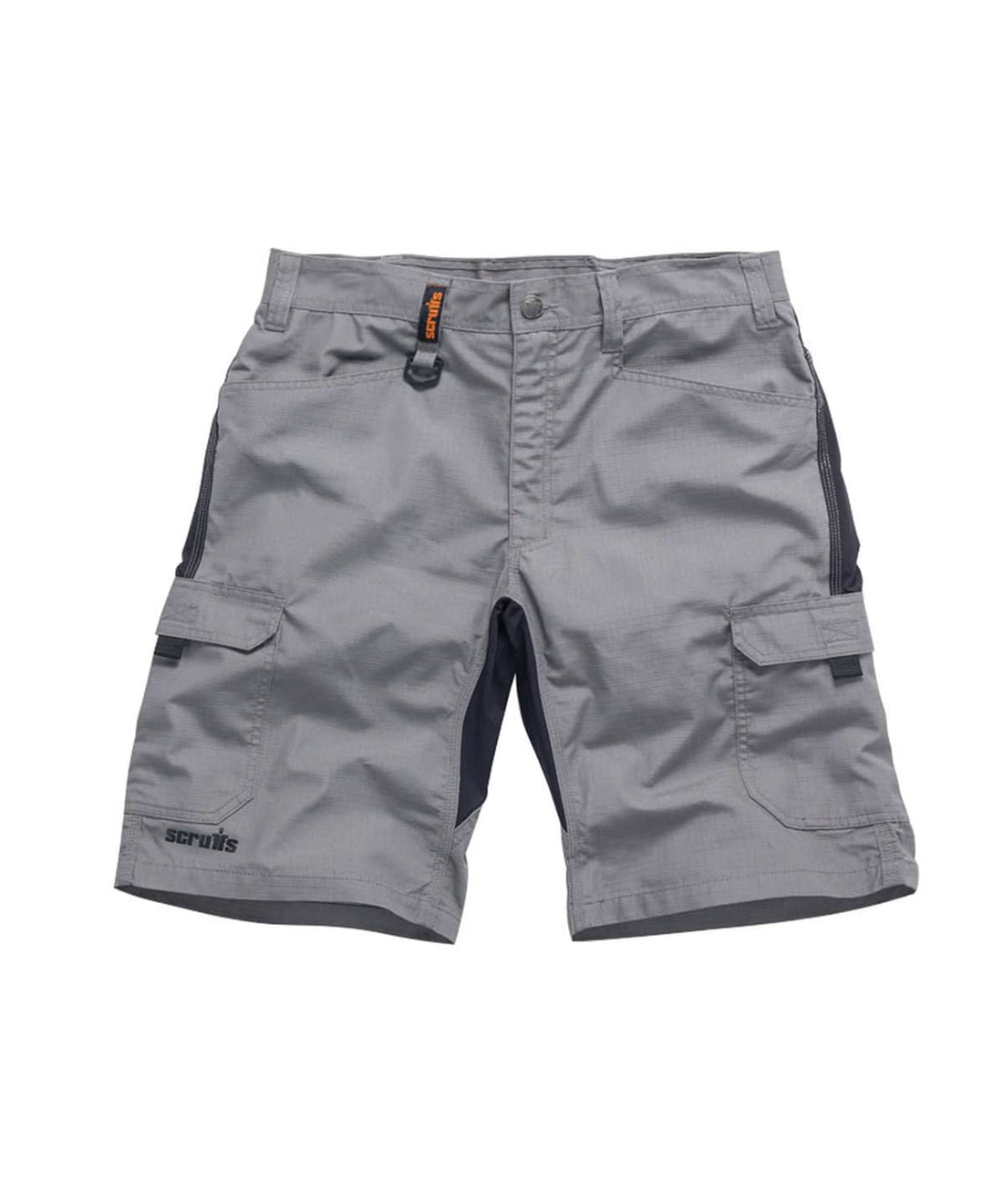 Scruffs Trade Flex shorts sh025 - Graphite - Customisable Shorts