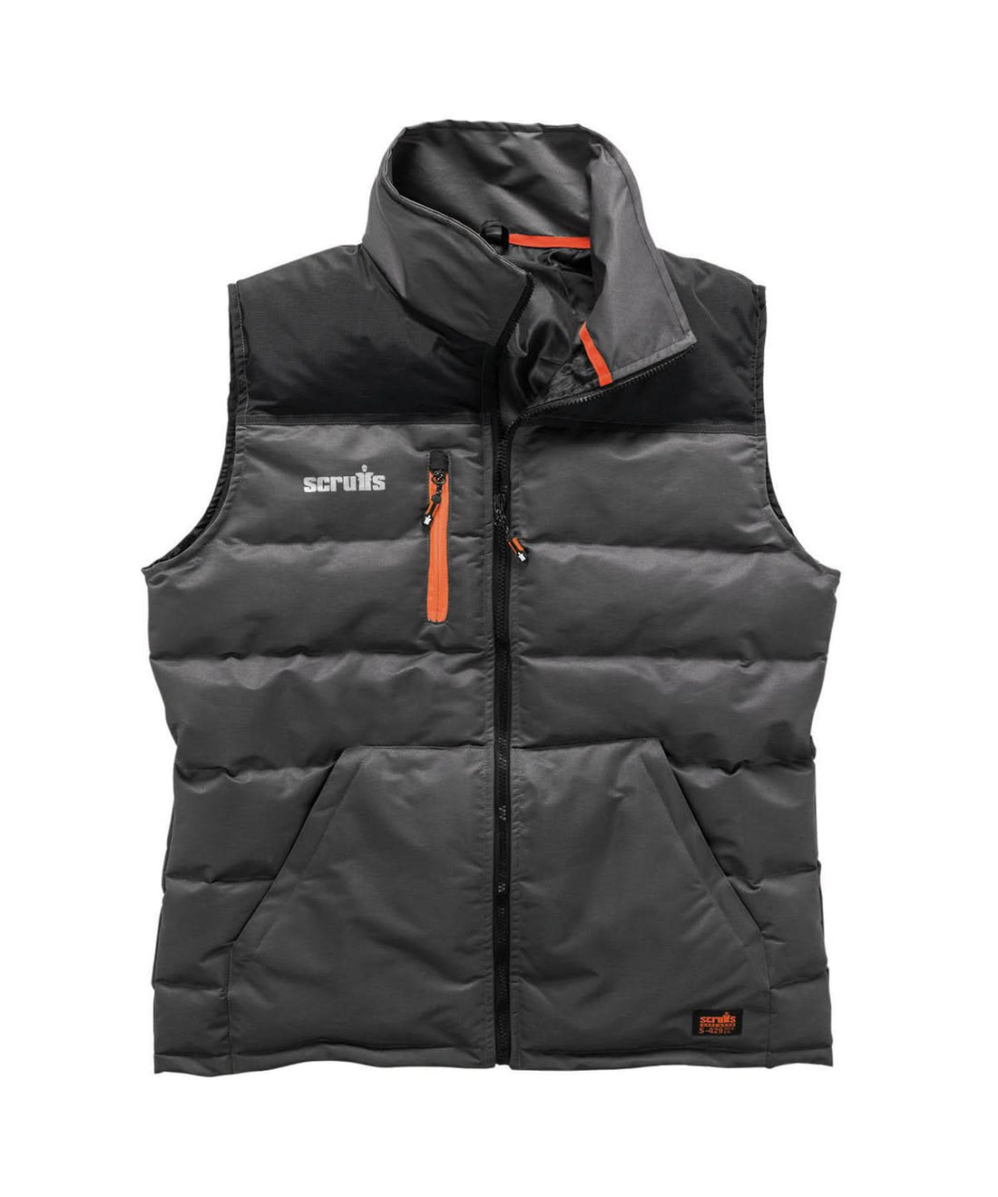 Scruffs Worker bodywarmer SH050 - Charcoal - Customisable Gilets &amp; Body Warmers