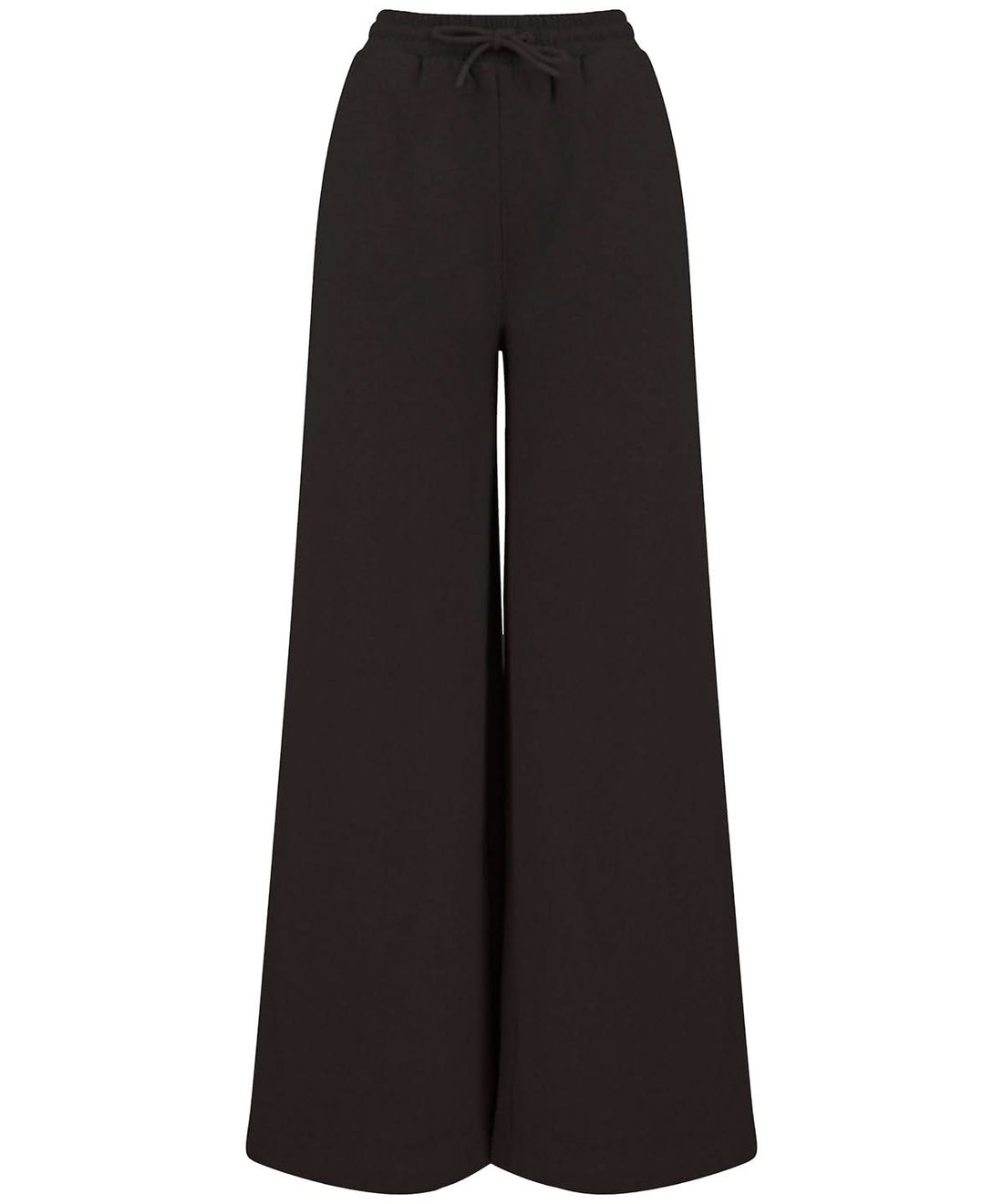 SF Womens sustainable fashion wide leg joggers SK431 - Black - Customisable Joggers