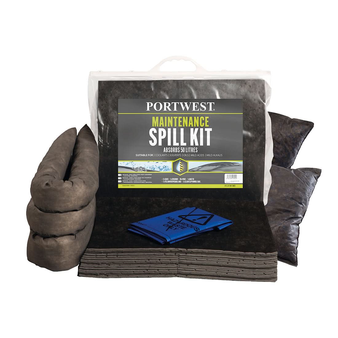 Portwest 50 Litre Maintece Kit SM31 - Grey - Customisable PPE