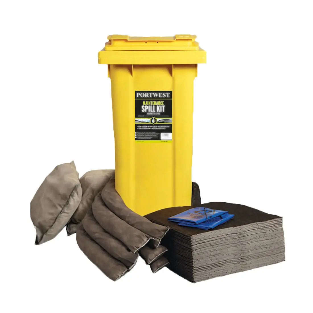 120 Litre Maintenance Kit - Grey - Customisable Maintenance Spill