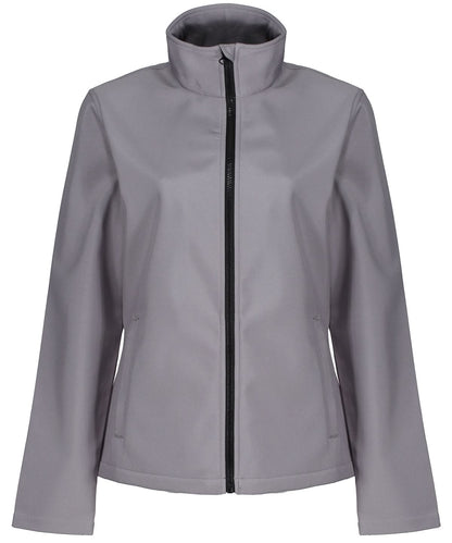 Regatta Professional Womens Ablaze printable softshell SN131 - Rock Grey - Customisable Softshell Jacket