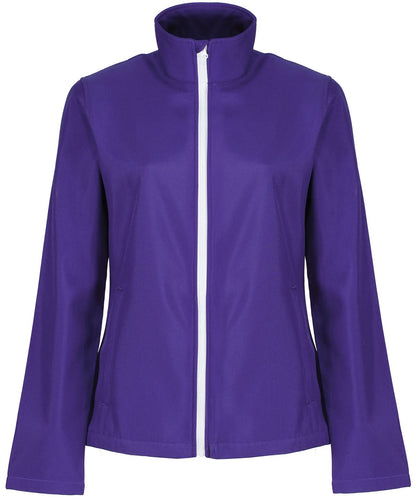 Regatta Professional Womens Ablaze printable softshell SN131 - Vibrant Purple - Customisable Softshell Jacket