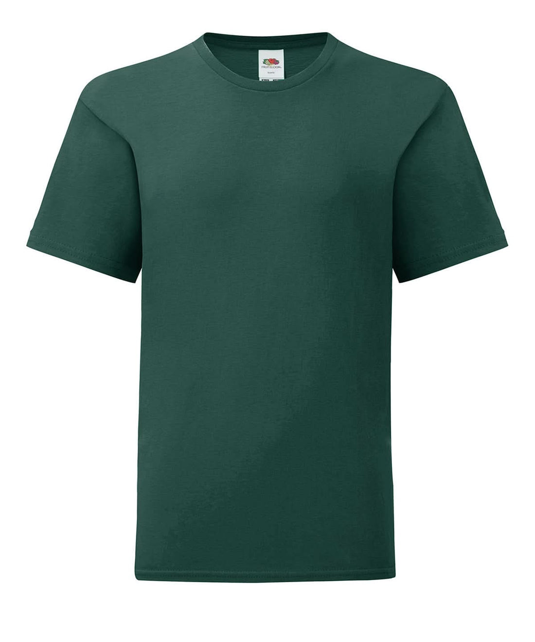 Fruit of the Loom Kids iconic 150 T Forest Green SS023 - Forest Green - Customisable T-Shirts