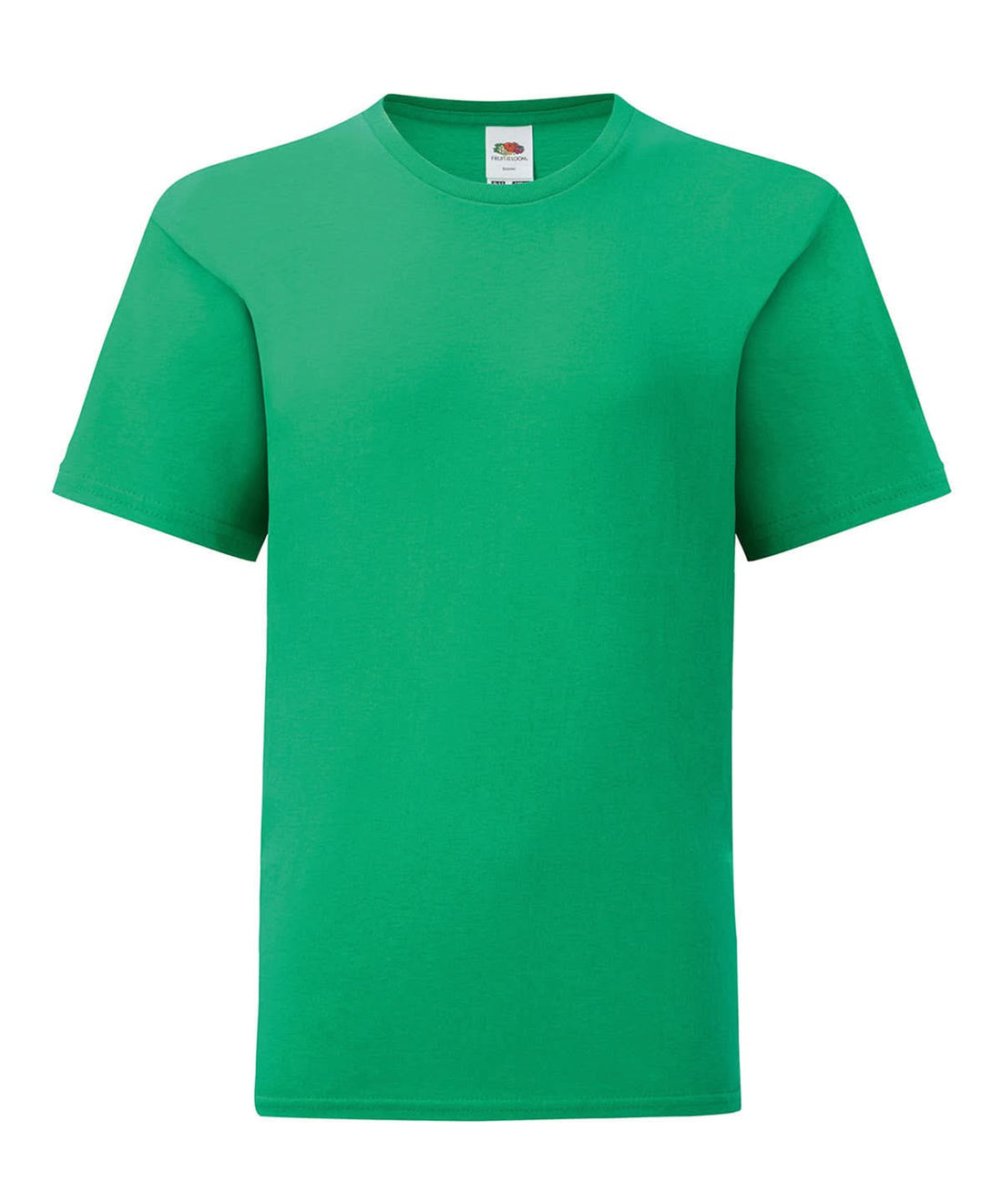 Fruit of the Loom Kids iconic 150 T Kelly Green SS023 - Kelly Green - Customisable T-Shirts