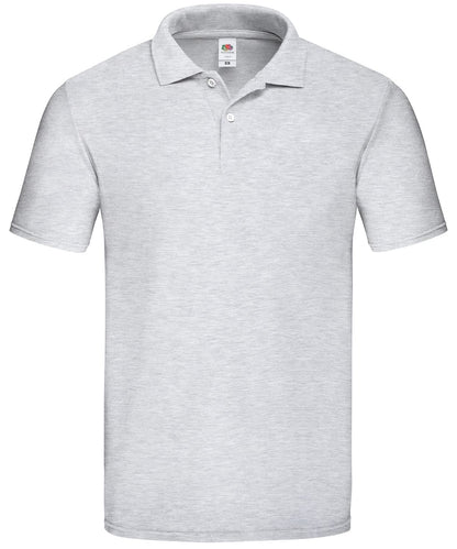 Fruit of the Loom Fruit Of The Loom Original Polo SS029 - Heather Grey - Customisable Polos