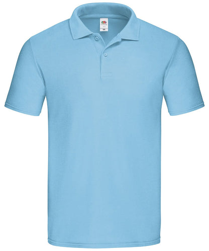 Fruit of the Loom Fruit Of The Loom Original Polo SS029 - New Sky Blue - Customisable Polos