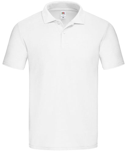 Fruit of the Loom Fruit Of The Loom Original Polo SS029 - White - Customisable Polos