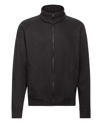 Fruit of the Loom Classic 8020 Sweatshirt Jacket ss226 - Black* - Customisable Jackets