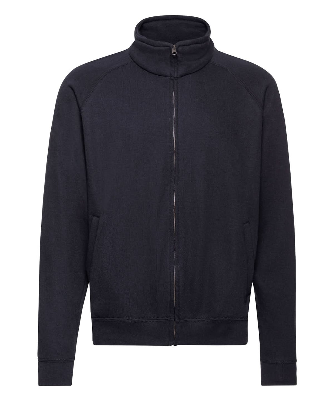 Fruit of the Loom Classic 8020 Sweatshirt Jacket ss226 - Deep Navy* - Customisable Jackets