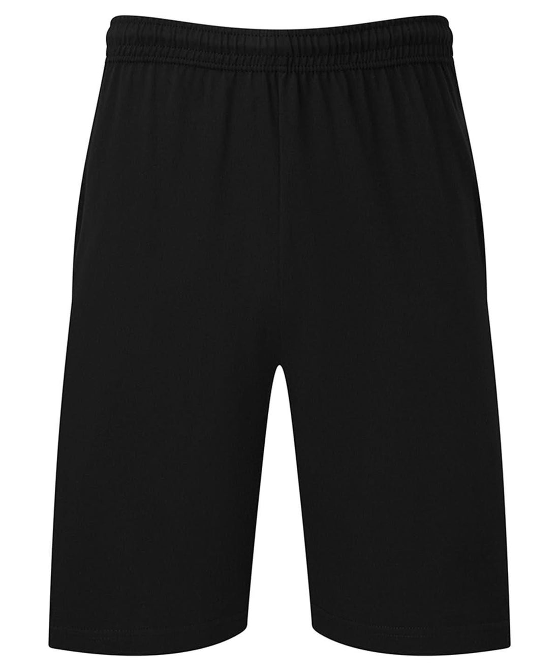 Fruit of the Loom Fruit Of The Loom Iconic 195 Jersey Shorts SS435 - Black - Customisable Shorts