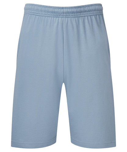 Fruit of the Loom Fruit Of The Loom Iconic 195 Jersey Shorts SS435 - Mineral Blue - Customisable Shorts