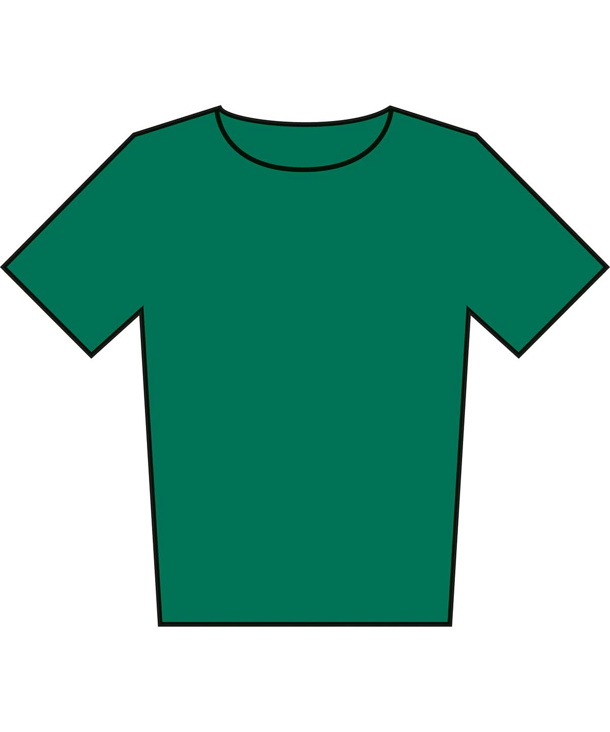 Fruit of the Loom Fruit Of The Loom Kids Iconic 195 T SS436 - College Green - Customisable T-Shirts