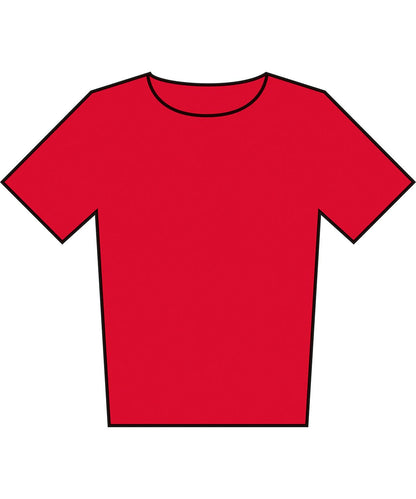 Fruit of the Loom Fruit Of The Loom Kids Iconic 195 T SS436 - Red - Customisable T-Shirts