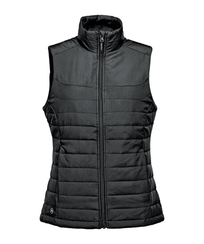Stormtech WomenS Nautilus Quilted Bodywarmer ST191 - Black - Customisable Bodywarmer
