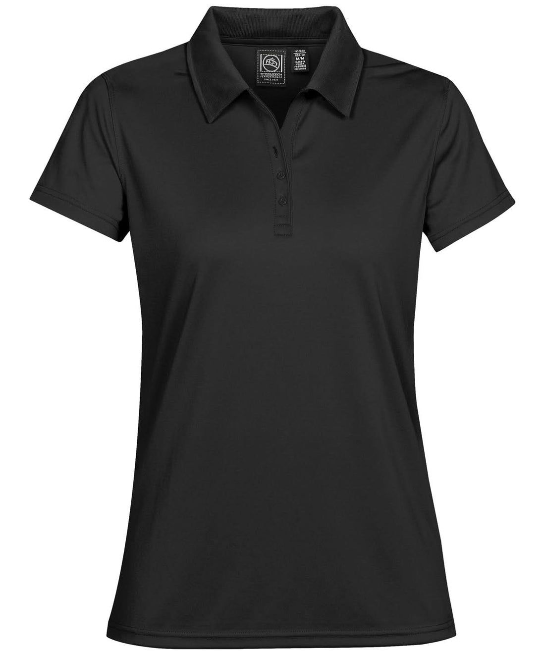 Stormtech Womens Eclipse H2X DRY piqu polo ST192 - Black - Customisable Polos